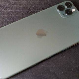 アイフォーン(iPhone)のiphone 11 pro max 256GB ミッドナイトグリーン(スマートフォン本体)