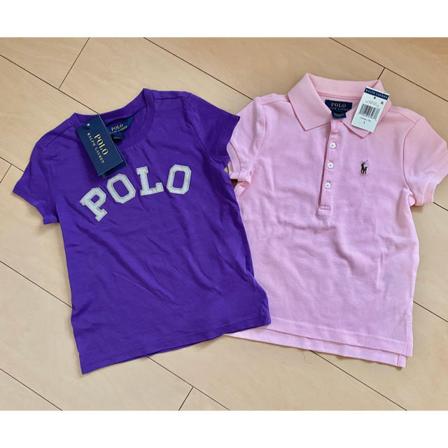 POLO RALPH LAUREN(ポロラルフローレン)のポロラルフローレン子供服　Tシャツ　ポロシャツ キッズ/ベビー/マタニティのキッズ服女の子用(90cm~)(Tシャツ/カットソー)の商品写真