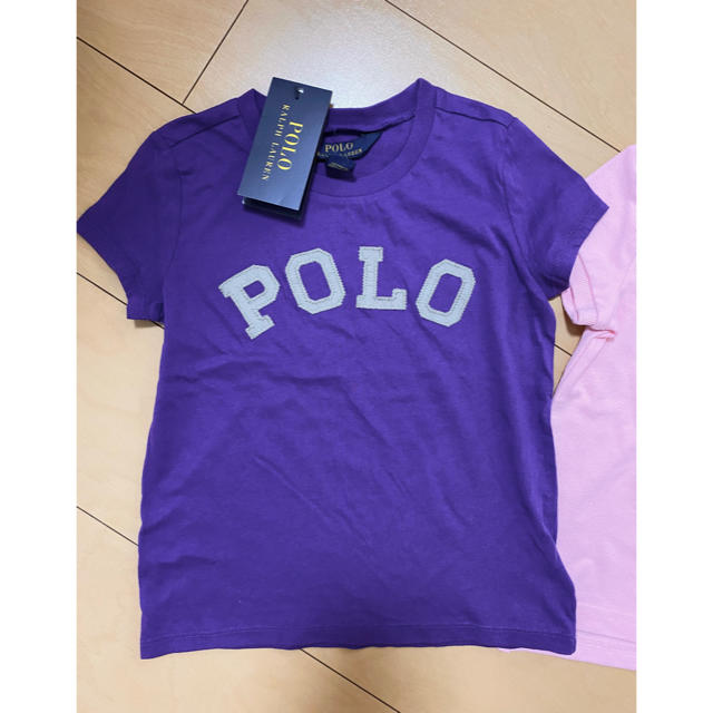 POLO RALPH LAUREN(ポロラルフローレン)のポロラルフローレン子供服　Tシャツ　ポロシャツ キッズ/ベビー/マタニティのキッズ服女の子用(90cm~)(Tシャツ/カットソー)の商品写真