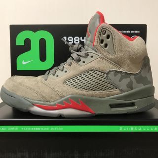 ナイキ(NIKE)のNIKE AIR JORDAN 5 TAKE FLIGHT CAMO 27センチ(スニーカー)