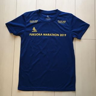 [くまみ様専用]福岡マラソン2019公式Tシャツ　女性Sサイズ(ウェア)