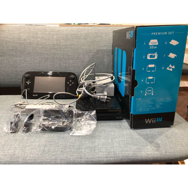 Wii U プレミアムセット 黒 32GB - 家庭用ゲーム機本体