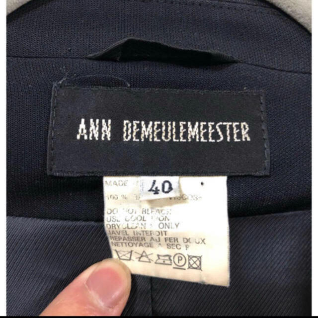 Ann Demeulemeester(アンドゥムルメステール)のAnn Demeulemeester テーラード　ジャケット レディースのジャケット/アウター(テーラードジャケット)の商品写真