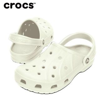 クロックス(crocs)の25cm クロックス crocs Feat フィート ホワイト M7W9 新品(サンダル)