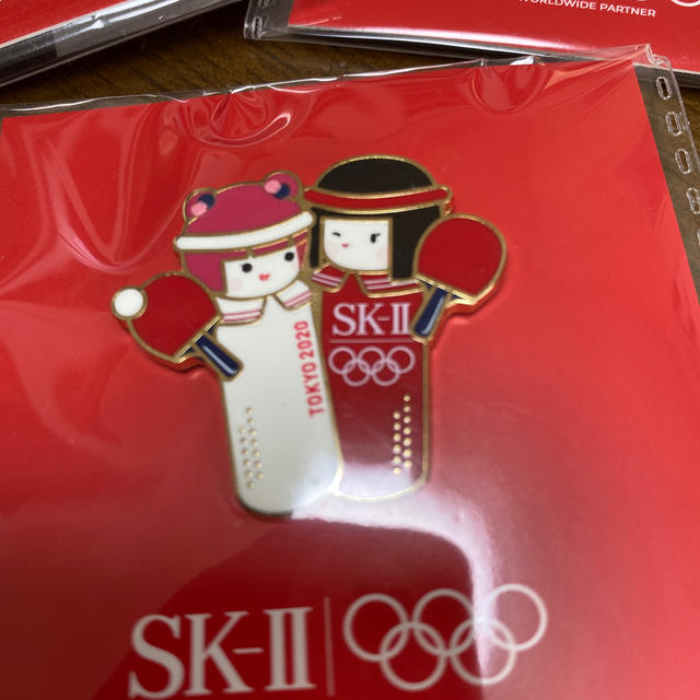 SK-II(エスケーツー)のSK-II 東京オリンピック　ピンバッジ エンタメ/ホビーのコレクション(ノベルティグッズ)の商品写真