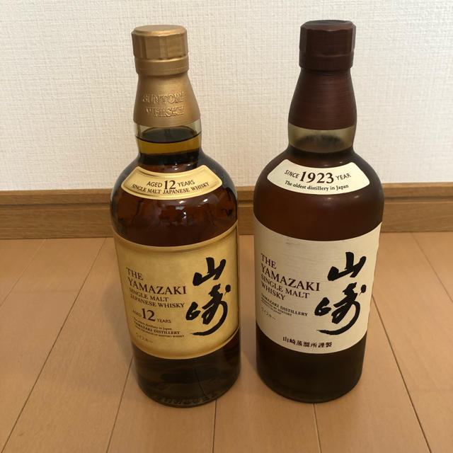 山崎　12年、ノンビンテージ　700mL各1本酒