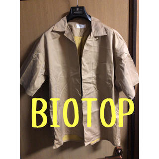 BIOTOP オープンカラーシャツ(シャツ)