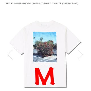 SEA FLOWER PHOTO (SATIN) T-SHIRT (Tシャツ/カットソー(半袖/袖なし))