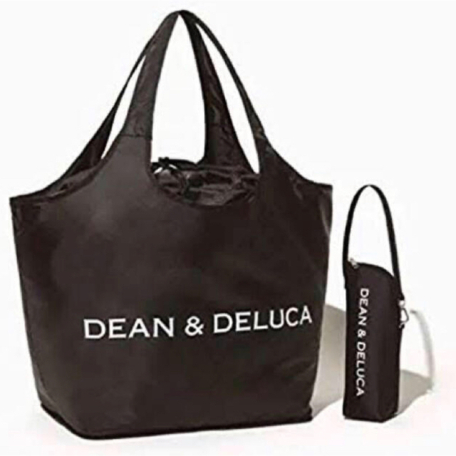 DEAN & DELUCA(ディーンアンドデルーカ)のDEAN&DELUCA 【GLOW8月号 付録】エコバッグ＆ボトルケース レディースのバッグ(エコバッグ)の商品写真