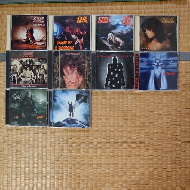 オジー・オズボーン アルバム10枚セット 送料込み OZZY OZBOURNE  エンタメ/ホビーのCD(ポップス/ロック(洋楽))の商品写真