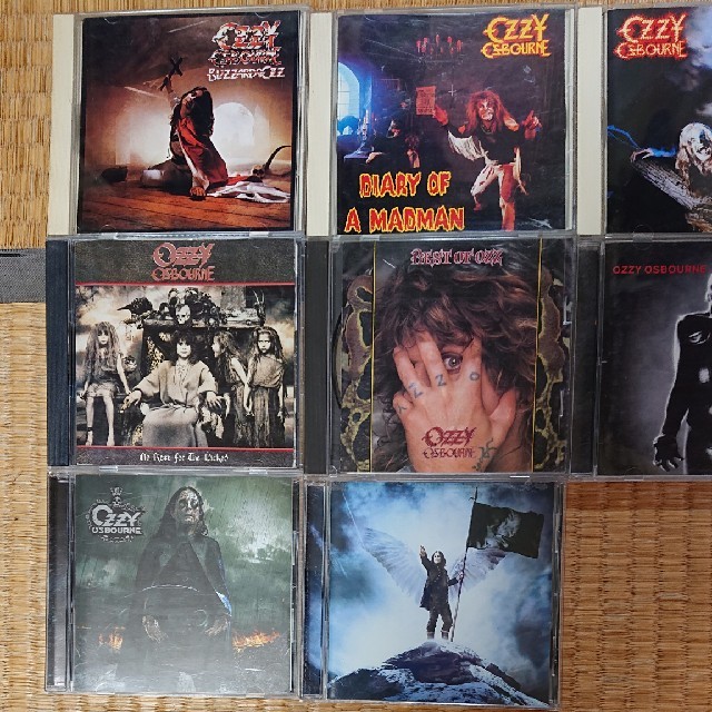 オジー・オズボーン アルバム10枚セット 送料込み OZZY OZBOURNE  エンタメ/ホビーのCD(ポップス/ロック(洋楽))の商品写真