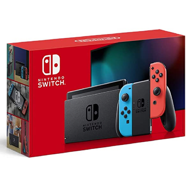 Nintendo Switch - 未使用品　 Switch 任天堂スイッチ 本体 ネオンブルー ニンテンドウ