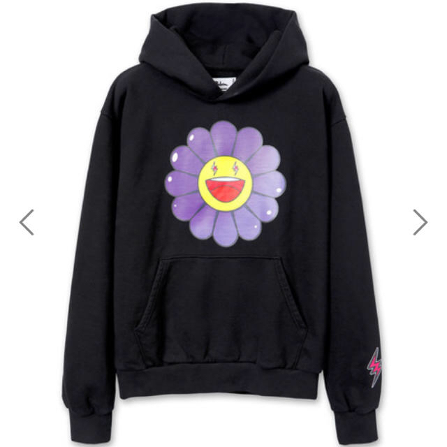 J Balvin×村上 隆 Morado Large Flower Hoodie