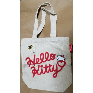 ハローキティ(ハローキティ)の非売品 ハローキティ HELLO KITTY エコバッグ トートバッグ 新品(エコバッグ)