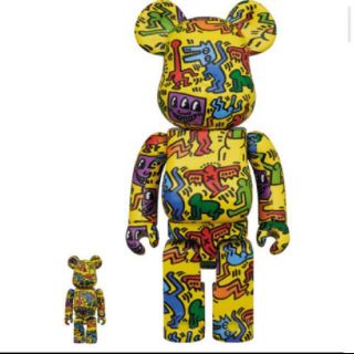 メディコムトイ(MEDICOM TOY)のBE@RBRICK KEITH HARING #5 100％ & 400％(その他)