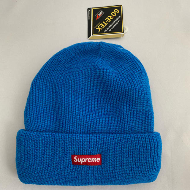 Supreme(シュプリーム)の未使用 シュプリーム GORE TEX BEANIE ボックスロゴ ニット帽 メンズの帽子(ニット帽/ビーニー)の商品写真