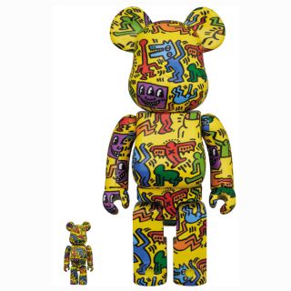 アベイシングエイプ(A BATHING APE)のBE@RBRICK KEITH HARING #5 100％ & 400％(その他)