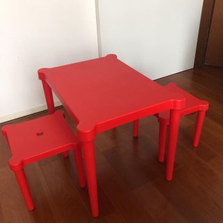 イケア(IKEA)のIKEAキッズテーブルセット 子供用テーブル(その他)