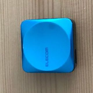 エレコム(ELECOM)のELECOM Bluetooth レシーバー  LBT-PAR01ブルー(その他)