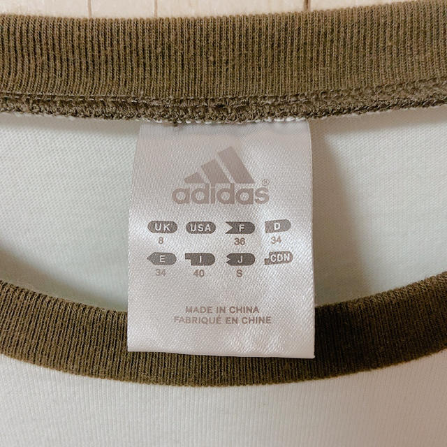 adidas(アディダス)の☆アディダス古着　夏にぴったりBabyBlueのちびT！！ レディースのトップス(Tシャツ(半袖/袖なし))の商品写真