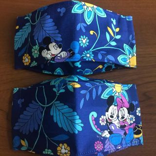 【専用】☆大人用☆夏仕様 マスクカバー 立体大臣風 ミッキーセット ハンドメイド(その他)