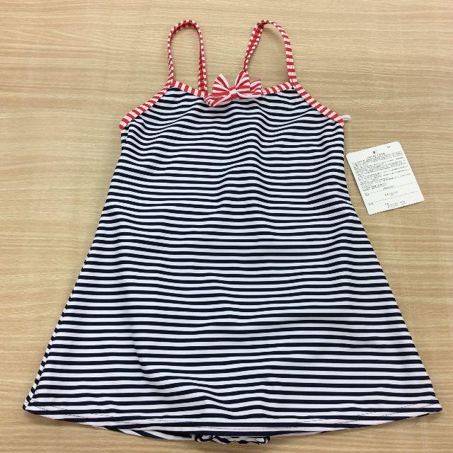 ○【未使用】130㎝女の子用水着ワンピースタイプ　02MN0718057 キッズ/ベビー/マタニティのキッズ服女の子用(90cm~)(水着)の商品写真