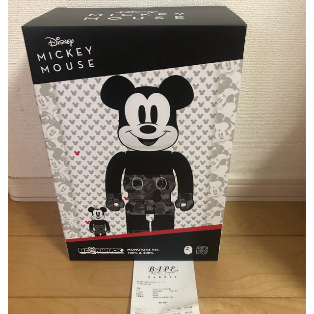 BE@RBRICK BAPE MICKEY MOUSE 100%&400%