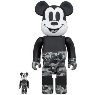 アベイシングエイプ(A BATHING APE)のBE@RBRICK BAPE MICKEY MOUSE 100％ & 400％(キャラクターグッズ)