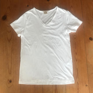 エージーバイアクアガール(AG by aquagirl)の美品　エージーバイアクアガール　白Tシャツ　M(Tシャツ/カットソー(半袖/袖なし))