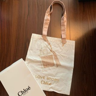 クロエ(Chloe)の未使用　クロエ　トートバッグ　エコバッグ　ノベルティ(エコバッグ)