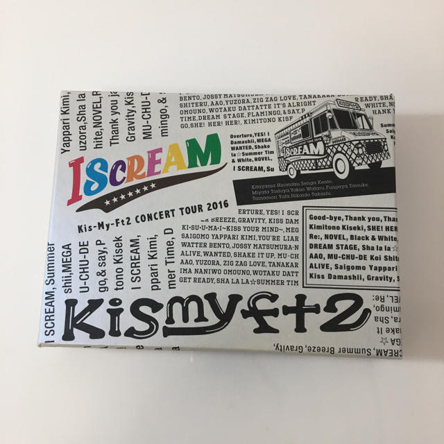 Kis-My-Ft2(キスマイフットツー)のKis-My-Ft2  I SCREAM 初回限定盤 DVD 特典付き エンタメ/ホビーのタレントグッズ(アイドルグッズ)の商品写真