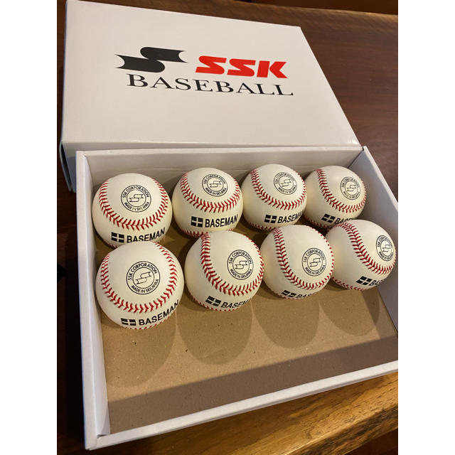 SSK 野球 硬式 ボール 8個の通販 by こころ's shop｜エスエスケイならラクマ