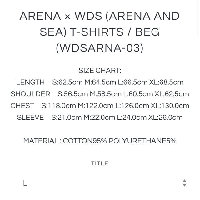 arena(アリーナ)のWIND AND SEA コラボTシャツ メンズのトップス(Tシャツ/カットソー(半袖/袖なし))の商品写真