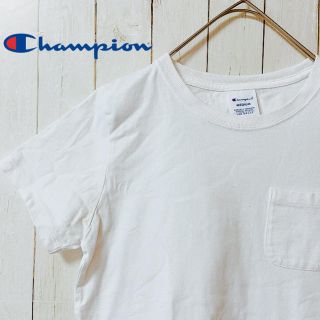 チャンピオン(Champion)の☆ チャンピオン　夏に大活躍　白T ！古着(Tシャツ(半袖/袖なし))