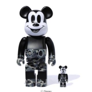 アベイシングエイプ(A BATHING APE)のBE@RBRICK BAPE®MICKEY MOUSE 100% & 400%(キャラクターグッズ)