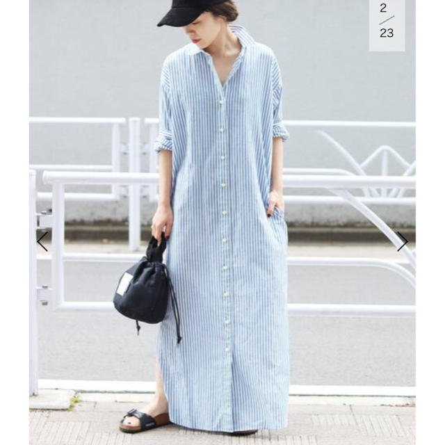 plage wash out シャツワンピースのサムネイル