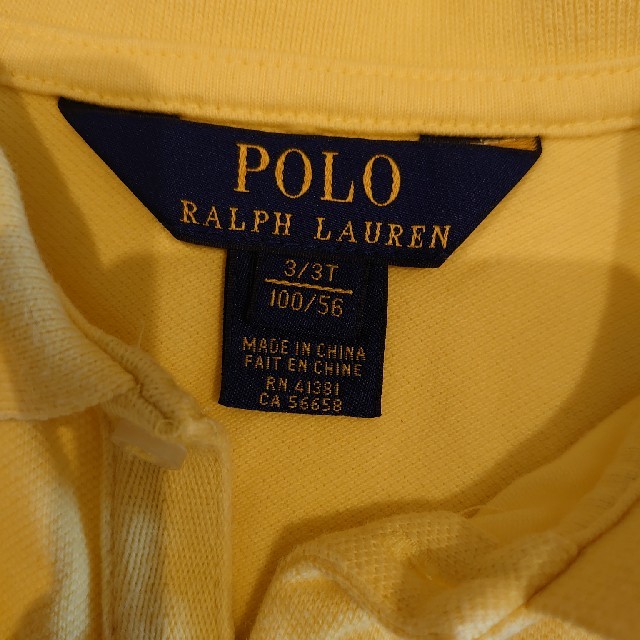 POLO RALPH LAUREN(ポロラルフローレン)のラルフローレンキッズポロシャツ キッズ/ベビー/マタニティのキッズ服女の子用(90cm~)(Tシャツ/カットソー)の商品写真