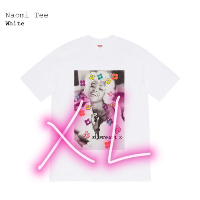 Tシャツ/カットソー(半袖/袖なし)Supreme Naomi Tee 白 XL