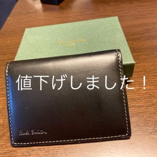 ポールスミス(Paul Smith)のポールスミス パスケース ICカードケース 黒　未使用(名刺入れ/定期入れ)