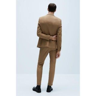 ZARA ザラ　キャメル　セットアップ　スーツ