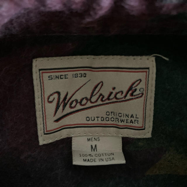 WOOLRICH(ウールリッチ)のウールリッチ　woolrich シャツ　USA製　Mサイズ メンズのトップス(シャツ)の商品写真