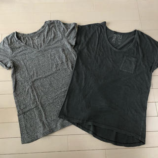 グレーTシャツ2枚セット(Tシャツ(半袖/袖なし))