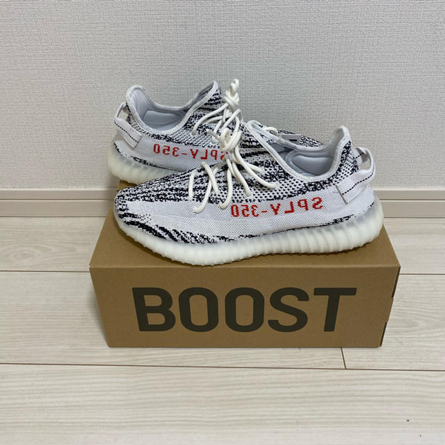 adidas(アディダス)のADIDAS YEEZY BOOST 350 V2 ZEBRA メンズの靴/シューズ(スニーカー)の商品写真