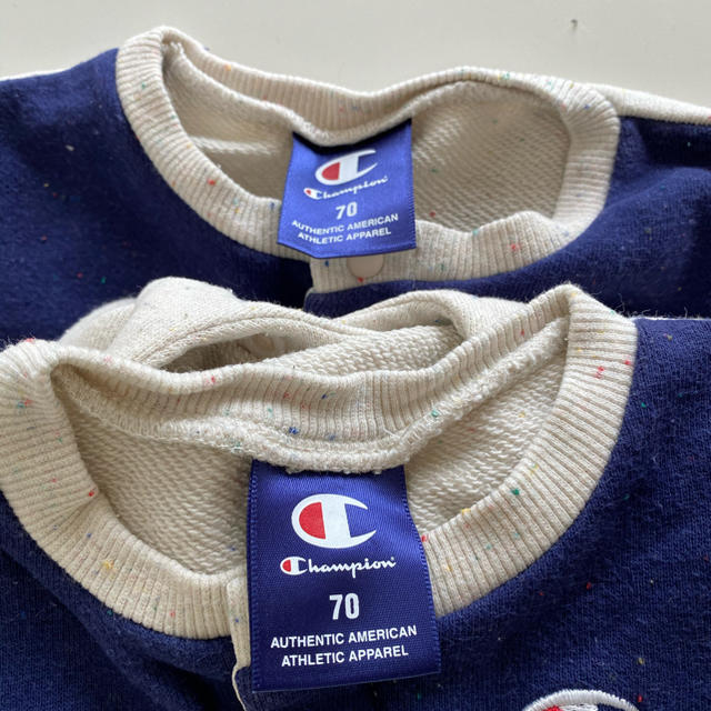 Champion(チャンピオン)のベビー服　 キッズ/ベビー/マタニティのベビー服(~85cm)(ロンパース)の商品写真