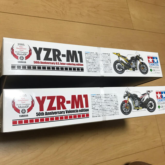 タミヤ 1/12 YAMAHA YZR-M1 50thアニバーサリー 2個セット