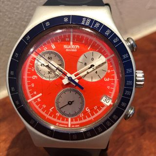 swatch - スウォッチ swatch アイロニー アルミニウム 稼働品 腕時計