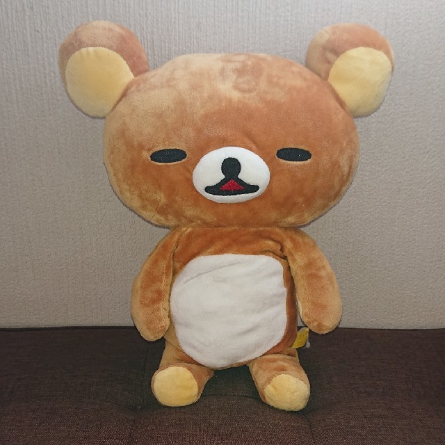 リラックマ 2体セット エンタメ/ホビーのおもちゃ/ぬいぐるみ(キャラクターグッズ)の商品写真