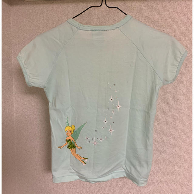 Disney(ディズニー)のディズニー　ティンカーベル　Tシャツ キッズ/ベビー/マタニティのキッズ服女の子用(90cm~)(Tシャツ/カットソー)の商品写真