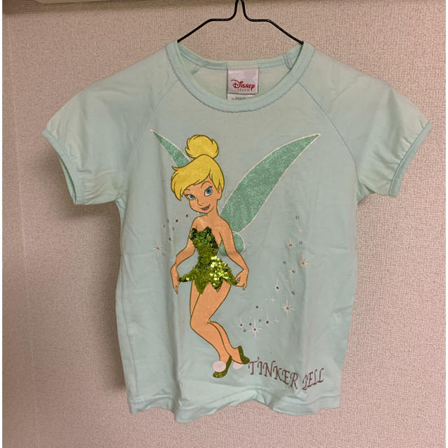 Disney(ディズニー)のディズニー　ティンカーベル　Tシャツ キッズ/ベビー/マタニティのキッズ服女の子用(90cm~)(Tシャツ/カットソー)の商品写真