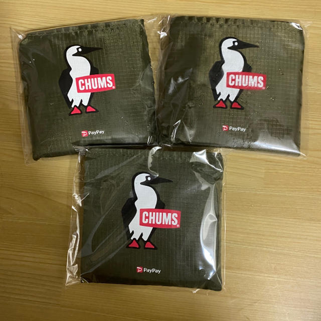 CHUMS(チャムス)の3個セット　新品　セブンイレブン　エコバッグ　チャムス　CHUMS レディースのバッグ(エコバッグ)の商品写真